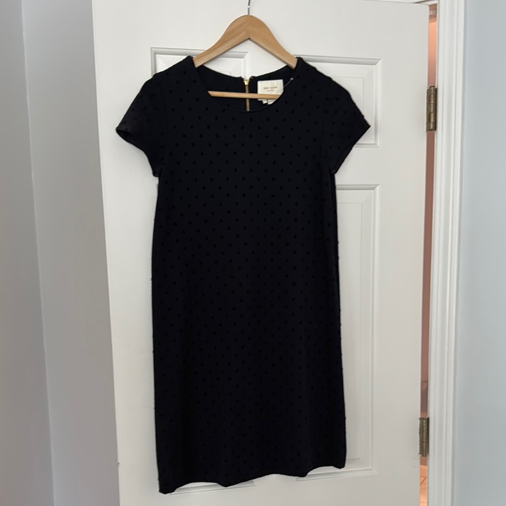 Kate Spade Chic Black Dot Dress, S